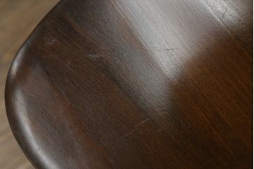 和製ビンテージ　飛騨家具　WINDS太平　ブナ材製のチェア4脚セット(ダイニングチェア、椅子、イス、板座チェア、ヴィンテージ)(R-069127)