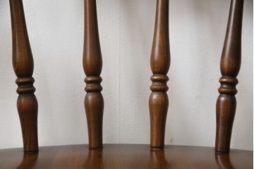和製ビンテージ　飛騨家具　WINDS太平　ブナ材製のチェア3脚セット(ダイニングチェア、椅子、イス、板座チェア、ヴィンテージ)(R-069128)