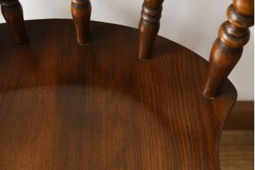 和製ビンテージ　飛騨家具　WINDS太平　ブナ材製のチェア3脚セット(ダイニングチェア、椅子、イス、板座チェア、ヴィンテージ)(R-069128)