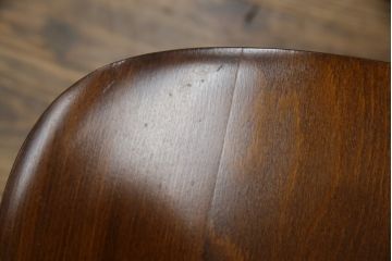和製ビンテージ　飛騨家具　WINDS太平　ブナ材製のチェア3脚セット(ダイニングチェア、椅子、イス、板座チェア、ヴィンテージ)(R-069128)