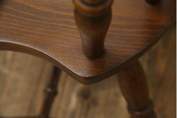 和製ビンテージ　飛騨家具　WINDS太平　ブナ材製のチェア3脚セット(ダイニングチェア、椅子、イス、板座チェア、ヴィンテージ)(R-069128)