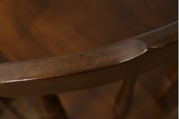 和製ビンテージ　飛騨家具　WINDS太平　ブナ材製のチェア2脚セット(ダイニングチェア、椅子、イス、板座チェア、ヴィンテージ)(R-069129)
