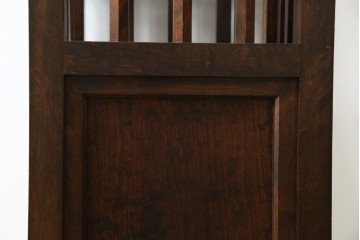 和製ビンテージ　松本民芸家具　直線的なデザインが端正な印象の傘立て(カサ立て、スタンド、ヴィンテージ)(R-069132)