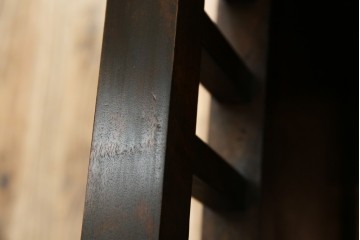 和製ビンテージ　松本民芸家具　直線的なデザインが端正な印象の傘立て(カサ立て、スタンド、ヴィンテージ)(R-069132)