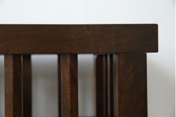 和製ビンテージ　松本民芸家具　直線的なデザインが端正な印象の傘立て(カサ立て、スタンド、ヴィンテージ)(R-069132)