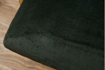 和製アンティーク　楢(ナラ)材　木の温もり感じるおしゃれなデザインの回転イス(回転椅子、イス、ドクターチェア、アームチェア、オフィスチェア、デスクチェア)(R-069134)