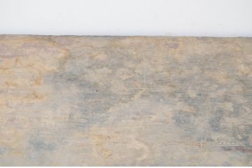 和製アンティーク　杉材　時代の流れを感じさせる風合いの引き出し付き車長持(時代箪笥、車箪笥、収納箱、タンス、たんす)(R-069140)