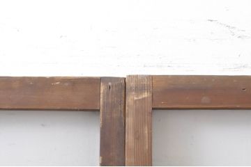 アンティーク建具　大正ロマン　和の空間を演出するガラス戸4枚セット(引き戸)(R-069158)