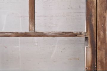 アンティーク建具　大正ロマン　和の空間を演出するガラス戸4枚セット(引き戸)(R-069158)