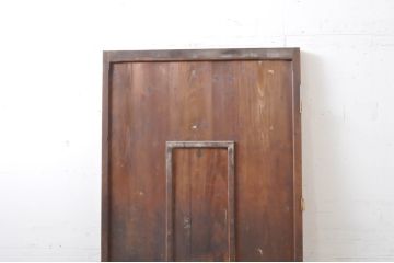 アンティーク建具　どこか懐かしい雰囲気を感じる片開きドア1枚(木製扉)(R-069164)