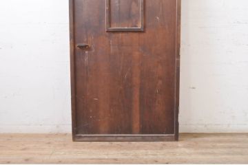 アンティーク建具　どこか懐かしい雰囲気を感じる片開きドア1枚(木製扉)(R-069164)
