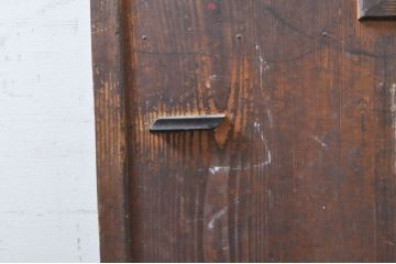 アンティーク建具　どこか懐かしい雰囲気を感じる片開きドア1枚(木製扉)(R-069164)