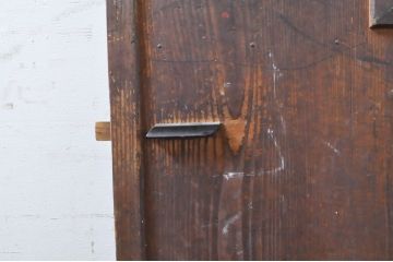 アンティーク建具　どこか懐かしい雰囲気を感じる片開きドア1枚(木製扉)(R-069164)