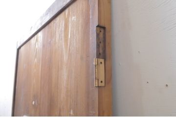 アンティーク建具　どこか懐かしい雰囲気を感じる片開きドア1枚(木製扉)(R-069164)