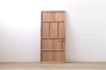 アンティーク建具　どこか懐かしい雰囲気を感じる片開きドア1枚(木製扉)(R-069164)