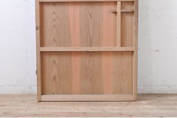 アンティーク建具　どこか懐かしい雰囲気を感じる片開きドア1枚(木製扉)(R-069164)