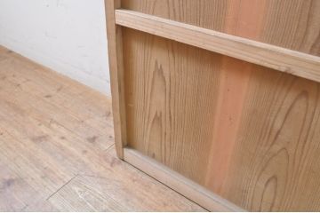 アンティーク建具　どこか懐かしい雰囲気を感じる片開きドア1枚(木製扉)(R-069164)