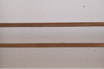 アンティーク建具　レトロな雰囲気漂うモールガラス窓4枚セット(引き戸、ガラス戸)(R-069168)