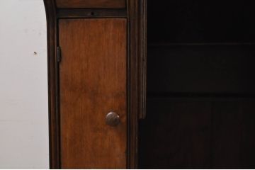 イギリスアンティーク　オーク材　ディスプレイにおすすめなエリザベスシンガーミシン(SINGER、ミシンテーブル、ミシン台、英国)(R-069181)