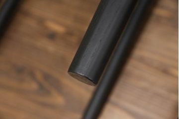 中古　美品　柏木工(カシワ木工、KASHIWA)　本革(レザー)　ウォールナット材　オーク材　シンプルながらも身体に馴染む形状と落ち着いた色合いが素敵なシック(CHIC)サイドチェア2脚セット(ダイニングチェア、ワークチェア、椅子、イス、いす)(定価2脚で約25万円)(R-069196)