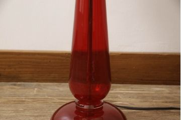 中古　美品　イタリア　FENDI CASA　フェンディ カーサ　クロコダイル型押しレザー　本革　空間のアクセントになるラグジュアリーなスタンドライト(フロアスタンド、テーブルランプ、間接照明、ムラーノガラス?、ムラノガラス?)(R-069205)