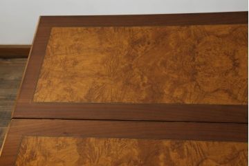 中古　イタリア高級家具　メデア(Medea)　華奢なデザインがエレガントな雰囲気を醸し出す2Wayコンソールテーブル(ダイニングテーブル、サイドテーブル、拡張式テーブル、作業台)(R-069228)