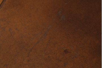 中古　美品　C.M.T.社　CONSORZIO MOBILIERI D'ARTE　象嵌入り　品のある佇まいの猫脚ドレッサー(デスク、コンソールテーブル、机、化粧台、鏡台、ミラー)(R-069229)