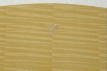  中古　美品　IDC大塚家具取り扱い　オーダー品　松創　ホワイトシカモア材　魅力的なデザインが目を惹くチェア4脚セット(ダイニングチェア、椅子、イス)(定価4脚で約60万円)(R-069236)