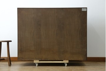 中古　岩谷堂箪笥　力強い杢目と重厚感ある金具が魅力の和箪笥　(R-069241)