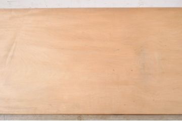 和製アンティーク　銀杏(イチョウ)　一枚板　組立て式で便利な裁ち板(ローテーブル、ローボード、作業台、飾り台、陳列台、テレビ台、テレビボード)(R-069245)