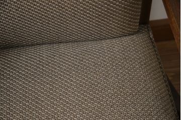 中古　美品　神戸洋家具　永田良介商店　クラシカルな佇まいが魅力の1人掛けソファ2脚セット(一人掛け、アームチェア、椅子、イス、いす)(R-069247)