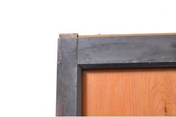 アンティーク建具　レーザー組子入れます!　上質な和の趣を感じさせるガラス帯戸2枚セット(引き戸)(R-069259)