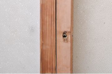 アンティーク建具　大正ロマン　ノスタルジックな雰囲気を醸し出すガラス戸4枚セット(引き戸)(R-069271)