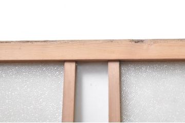 アンティーク建具　大正ロマン　ノスタルジックな雰囲気を醸し出すガラス戸4枚セット(引き戸)(R-069271)