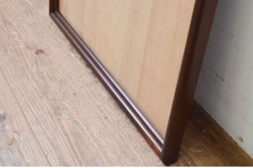 中古　美品　松本民芸家具　シンプルなデザインと深みのある色合いが素敵な額縁(木製フレーム)(R-069287)