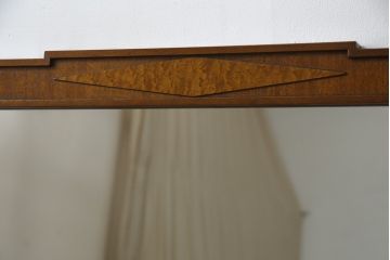 中古　美品　DREXEL HERITAGE(ドレクセルヘリテイジ)　Triune(トライユン) クラシカルな雰囲気のウォールミラー(壁掛け鏡、店舗什器)(R-069290)