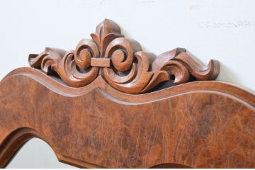 中古　DREXEL HERITAGE(ドレクセルヘリテイジ)　重厚なつくりが高級感を醸し出すウォールミラー(姿見、壁掛け鏡)(R-069292)
