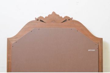 中古　DREXEL HERITAGE(ドレクセルヘリテイジ)　重厚なつくりが高級感を醸し出すウォールミラー(姿見、壁掛け鏡)(R-069292)