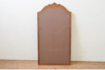 中古　DREXEL HERITAGE(ドレクセルヘリテイジ)　重厚なつくりが高級感を醸し出すウォールミラー(姿見、壁掛け鏡)(R-069293)