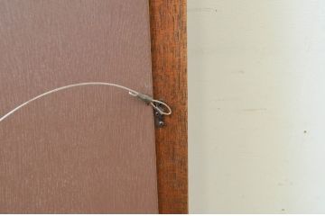 中古　DREXEL HERITAGE(ドレクセルヘリテイジ)　重厚なつくりが高級感を醸し出すウォールミラー(姿見、壁掛け鏡)(R-069293)