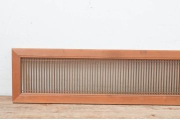 アンティーク建具　上質な和の雰囲気を高める筬(オサ)欄間1枚(明り取り、明かり取り、オサランマ、組子格子)(R-069306)