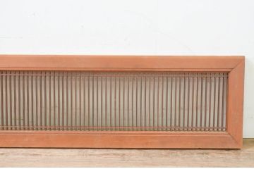 アンティーク建具　上質な和の雰囲気を高める筬(オサ)欄間1枚(明り取り、明かり取り、オサランマ、組子格子)(R-069306)
