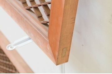 アンティーク建具　上品な和の空間を演出する組子欄間2枚セット(明り取り、明かり取り)(R-069310)