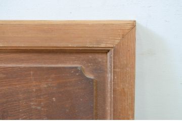 アンティーク建具　欅(ケヤキ)材一枚板　味のある木目が魅力的な欄間1枚(明り取り、明かり取り)(R-069319)