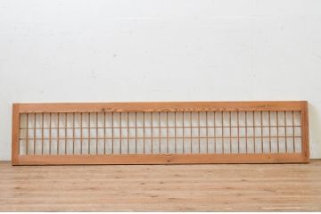 アンティーク建具　和の空間を盛り上げる格子欄間1枚(明り取り、明かり取り)(R-069321)