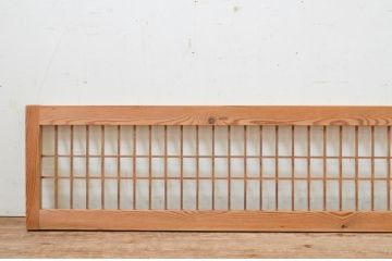 アンティーク建具　和の空間を盛り上げる格子欄間1枚(明り取り、明かり取り)(R-069321)
