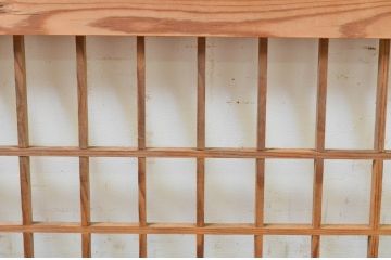 アンティーク建具　和の空間を盛り上げる格子欄間1枚(明り取り、明かり取り)(R-069321)
