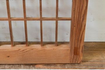 アンティーク建具　和の空間を盛り上げる格子欄間1枚(明り取り、明かり取り)(R-069321)