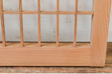 アンティーク建具　和の空間を盛り上げる格子欄間1枚(明り取り、明かり取り)(R-069321)