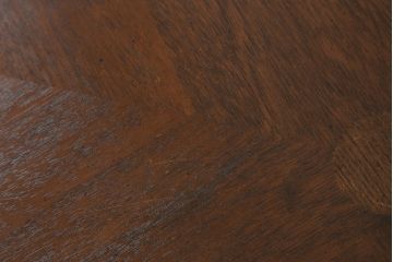 中古　DREXEL HERITAGE(ドレクセルヘリテイジ)　Triune(トライユン)　クラシカルな佇まいと美しい杢目使いが目を惹くドラムテーブル(サイドテーブル、ラウンドテーブル、コーヒーテーブル、サイドキャビネット)(R-069342)